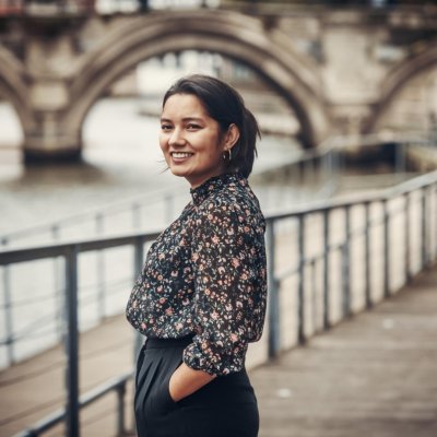 Portret van collega Binita