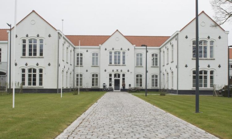 Buitenaanzicht van campus Wingene
