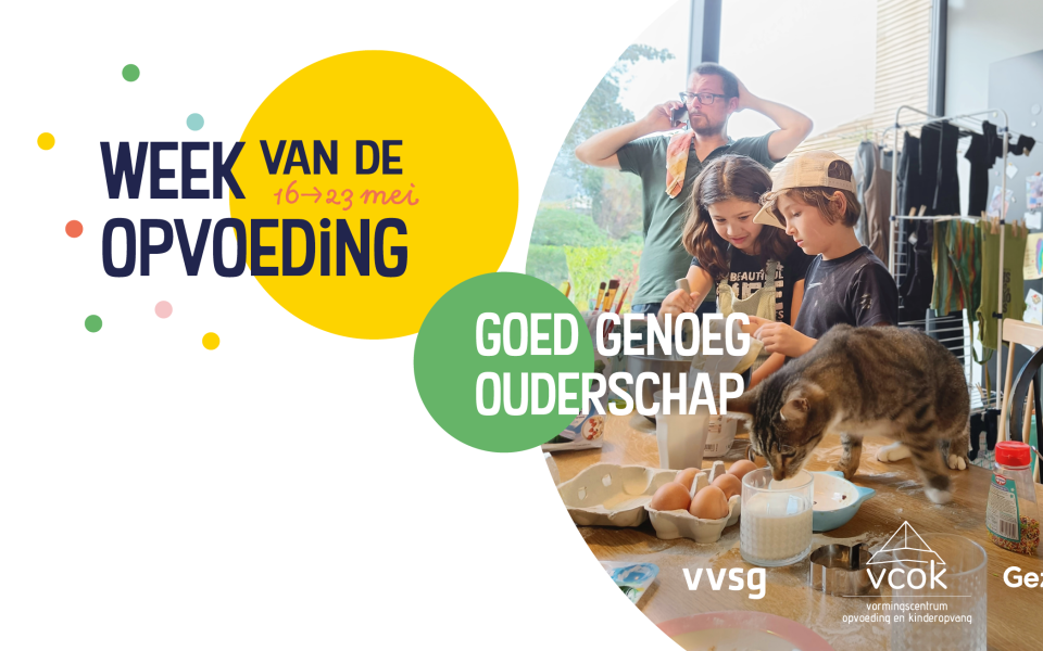 affiche week van de opvoeding