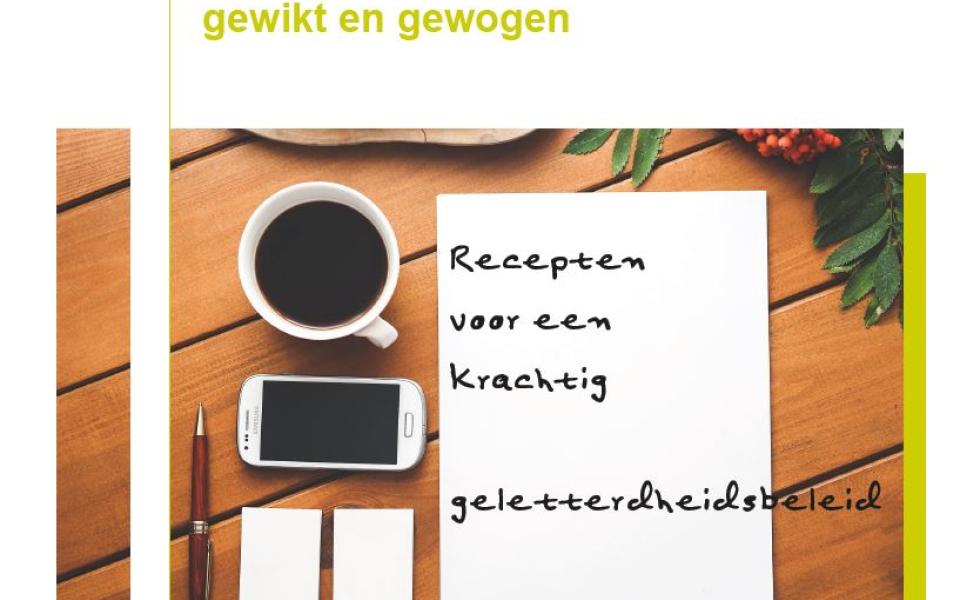 cover geletterdheid in Vlaanderen