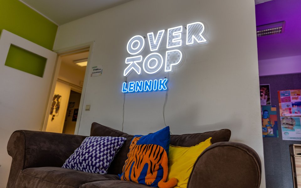 Overkop Lennik woonkamer