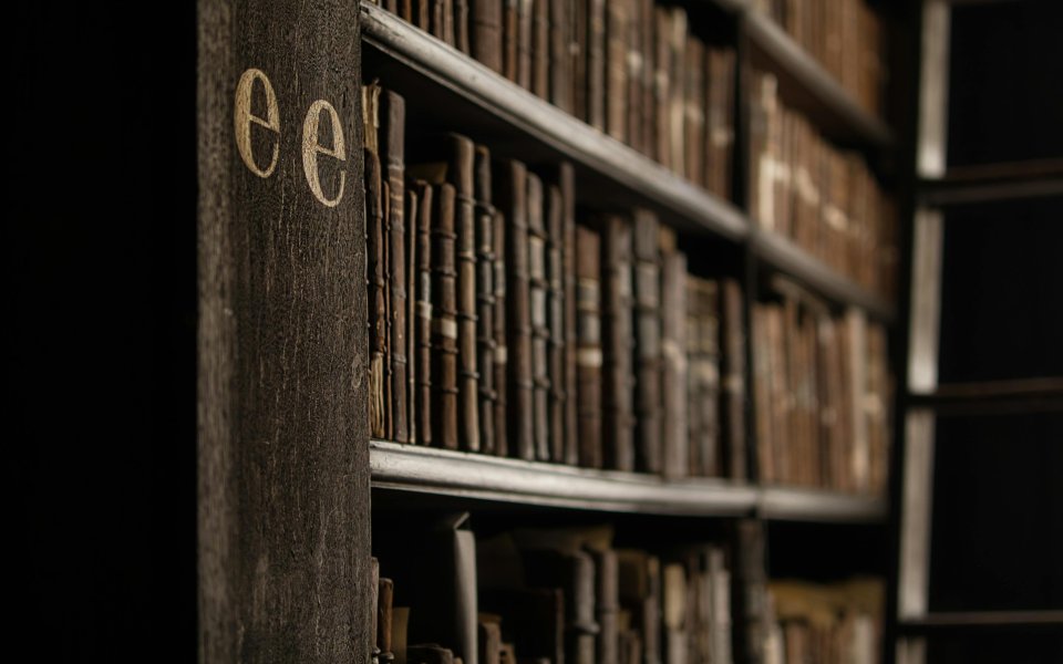 Boeken in boekenkast