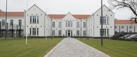 Buitenaanzicht van campus Wingene