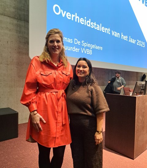 Minister Verlinden en Binita Pinoy